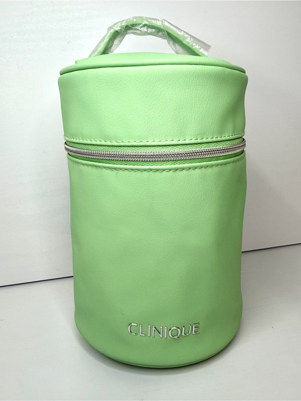 Clinique Train Cosmetic Toiletry Makeup Travel Bag Trousse- Green - 2026